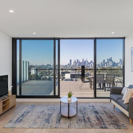 מלבורן Stunning River & City Views And Huge Balcony! מראה חיצוני תמונה